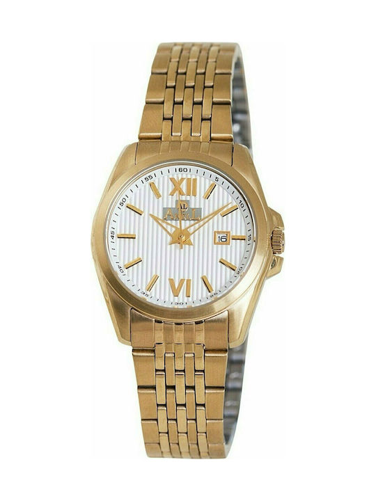 Anell Watch with Gold Metal Bracelet