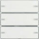 Hager Q.1/Q.3/Q.7 Knopf Controller in Silber Fa...