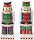 Marva Christmas Salt and Pepper Set Porcelain Green W8xH9cm. 2pcs