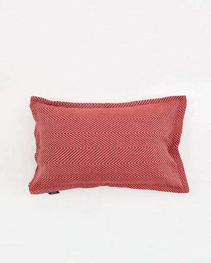 Pennie Dekorativer Kissenbezug Carthea Burgundisch 30x45cm