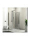 Karag M 4S + SN-10 Cabin for Shower with Hinged Door 76x90x190cm Clear Glass