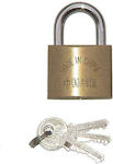 Golddoor Padlock Brass with Key 12 pcs 12pcs