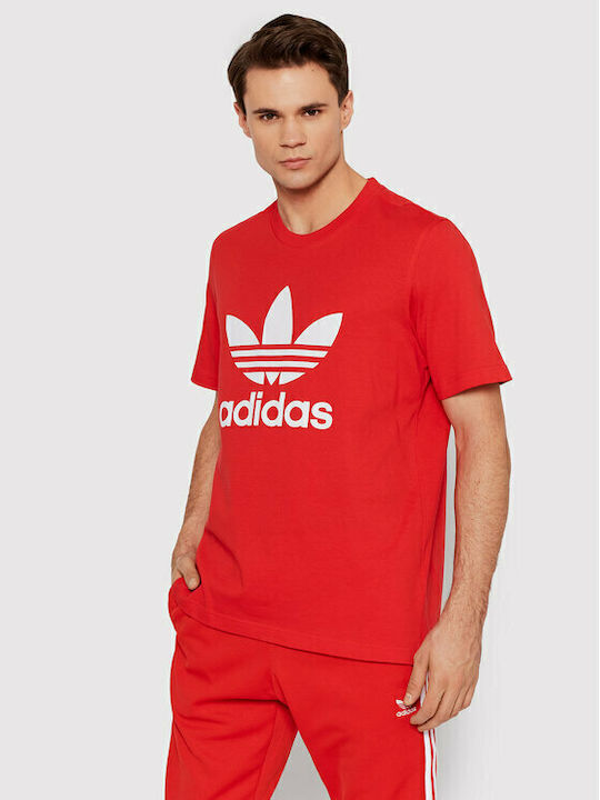 adidas Trefoil T-shirt Κόκκινο