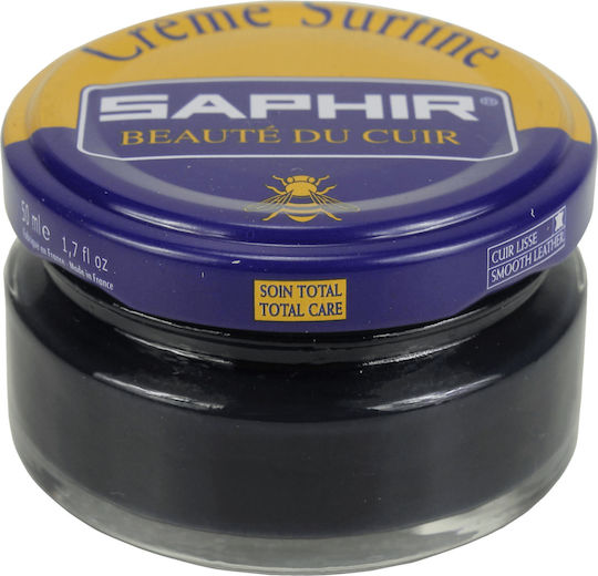 Saphir Creme Surfine Боя за Кожени обувки Военноморските сили 50мл