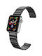 X-Doria Raptic Classic Λουράκι Μεταλλικό Μαύρο (Apple Watch 38/40/41mm)