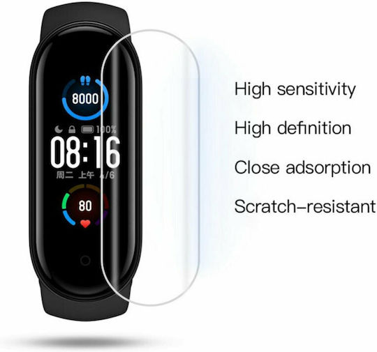 Gehärtetes Glas für das Mi Smart Band 6 1Stück 34.309.1138