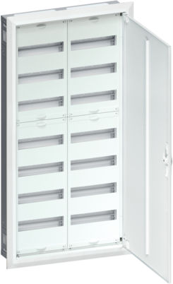 Hager Univers Walled 24-Elements Fuse Box with 7 Rows W550xH1100xD112mm