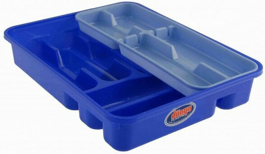 Dassimpo Drawer Dividers Plastic in Blue Colour 39x31x7cm