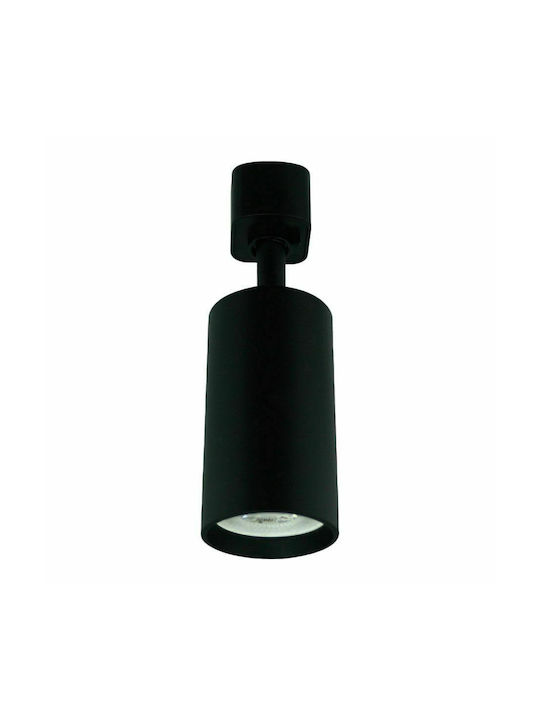 Vito Single Spot with Socket GU10 in Black Color