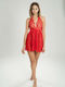 Moongirl S8022 Sexy Babydoll Red