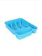 Et Plast Tăvi Pentru Tacâmuri De Sertar Din Plastic 33x25x4cm Albastru