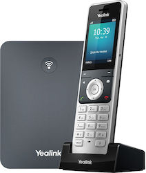 Yealink W76P Schnurlos IP-Telefon mit 10 Linien in Schwarz