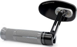 Barracuda Motorcycle Mirror 1pcs Black