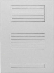 Leizer File Folder with Elastic Gray