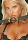Shots Ouch! Army Theme O-Ring Gag Намордник в Зелен Цвят