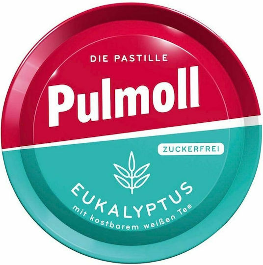 Pulmoll Παστίλιες χωρίς Γλουτένη Ευκάλυπτος Μενθόλη 50gr