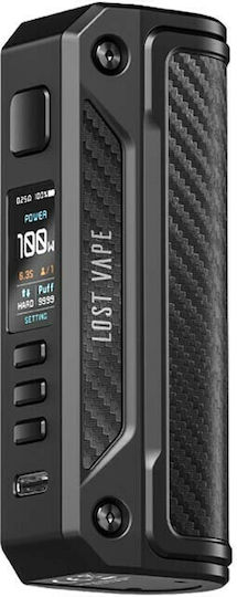 Lost Vape Thelema Solo Box Mod Black Carbon Fiber