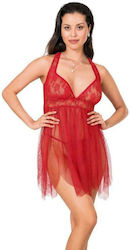 Moongirl 290 Σετ Sexy Babydoll Samina Red