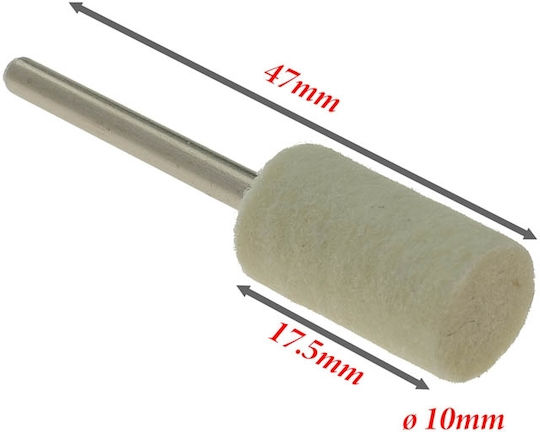 1018.651 Burete de polizare 10mm cu Axă