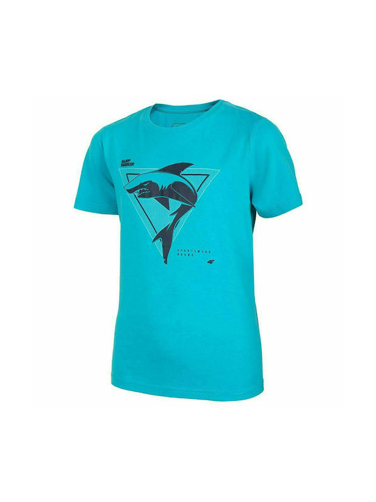 4F Kids T-shirt Turquoise