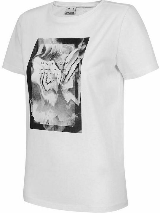 4F Women's T-shirt White