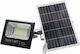 Jortan Waterproof Solar LED Floodlight 200W Cold White with Photocell and Remote Control IP66