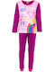 PEPPA PIG PYJAMA LONG SLEEVES (PURPLE)