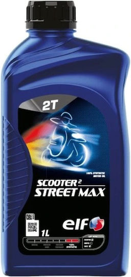 Elf Scooter 2 Street Max Synthetic Motorcycle Oil for Two-Stroke Engines 1lt