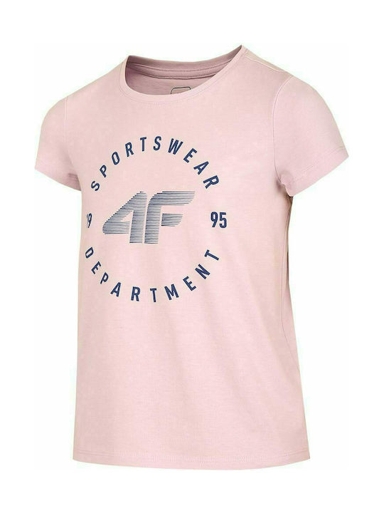 4F Kids' T-shirt Pink