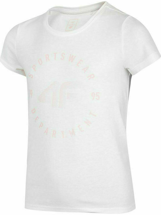 4F Kids' T-shirt White