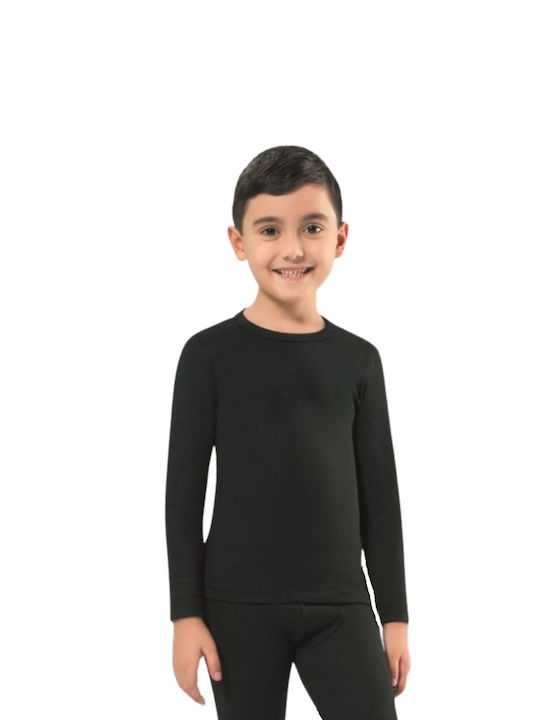 Senses Kids Thermal Top Black