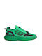 ZX 5K Boost Chunky Sneakers Semi Screaming Green / Screaming Green / Core Black