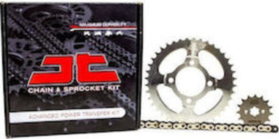 JT Sprockets Chain & Sprocket Kit (12-42-420HPGB) for Honda GLX