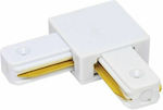 Vivalux LINK-L Track Connector for Lighting Fixtures White VIV004074