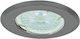Vivalux Round Metallic Recessed Spot Gray 1pcs