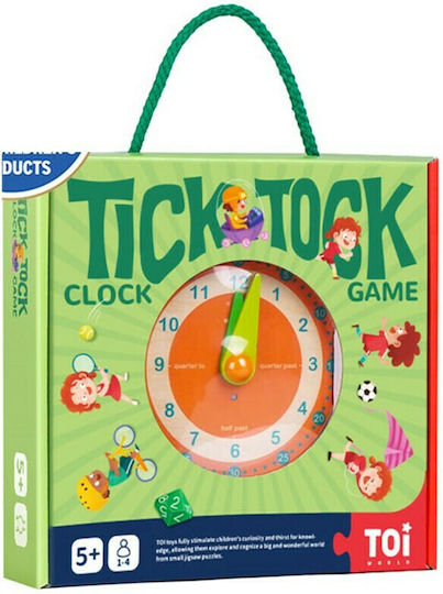 Board Game Το Ρολόι Χτυπά Τικ - Τοκ for 1-4 Players 5+ Years Old (EN) Toi World