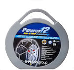 Power 12 No 20 Anti Skid Chains for Passenger Car 2pcs