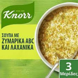 Knorr Soup Λαχανικών Με Ζυμαρικά ABC 82gr