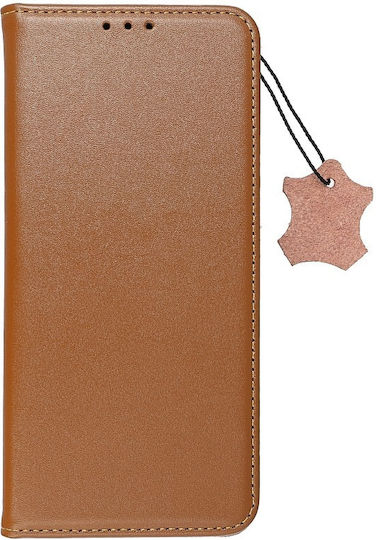 Forcell Leather Smart Pro Book Δερματίνης Καφέ (Xiaomi 11T / 11T Pro)