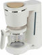 Philips Filter Coffee Machine 1000W Silk White Matte