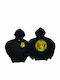 Front Back Hoodie Cobra Kai Black