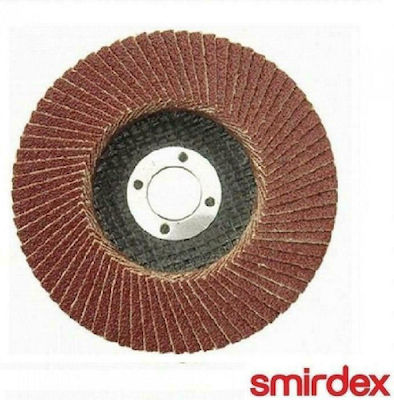 Smirdex Flap Schleifscheibe Metall 115mm P60 5Stück 9190115060