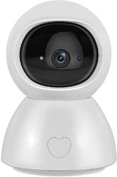 Sectec IP Surveillance Camera Wi-Fi 1080p Full HD with Two-Way Communication and Flash 3.6mm