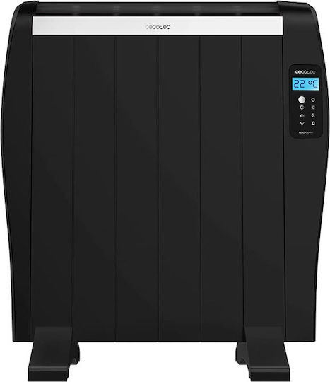 Cecotec Readywarm 1200 Thermal Black Floor Convector Heater 900W with Electronic Thermostat 62x65cm Black