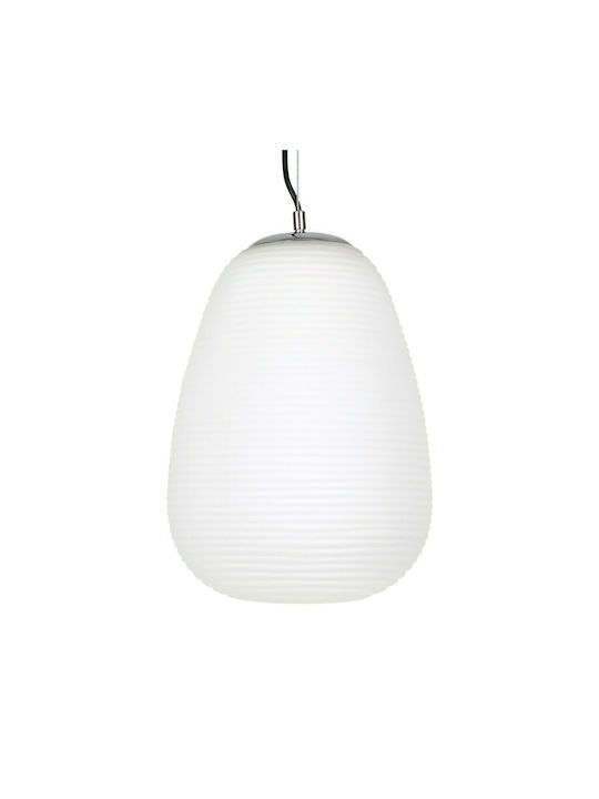 GloboStar Freya Pendant Light Suspension for Socket E27 White