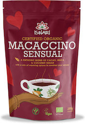 Iswari Bio Ρόφημα Macaccino Sensual με Τζίντζερ & Κανέλα σε Σκόνη 250gr