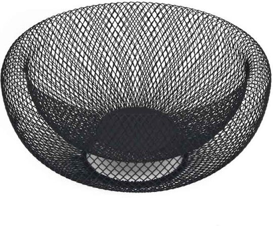 Marva Fruitieră Metalic Negru 27x27x14buc