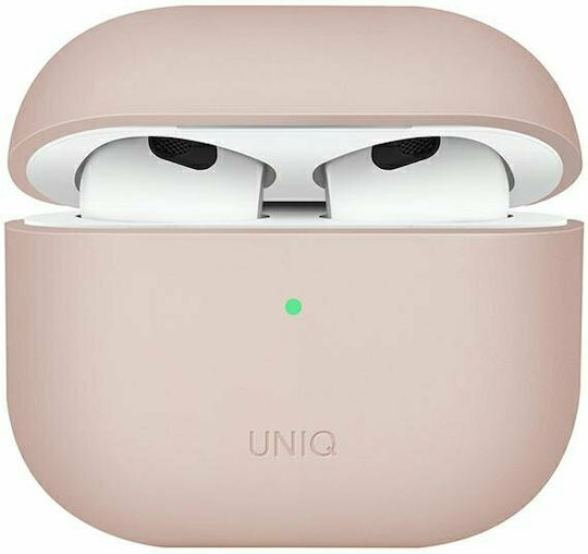 Uniq Lino Silicone Case Blush Pink for Apple AirPods 3