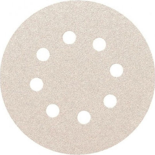 Smirdex 510 White Line Orbital Sander Sanding Sheet K800 with 8 Holes 125x125mm