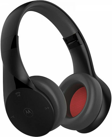 Motorola XT500 Ασύρματα / Ενσύρματα Over Ear Ακουστικά με 10 ώρες Λειτουργίας Μαύρα